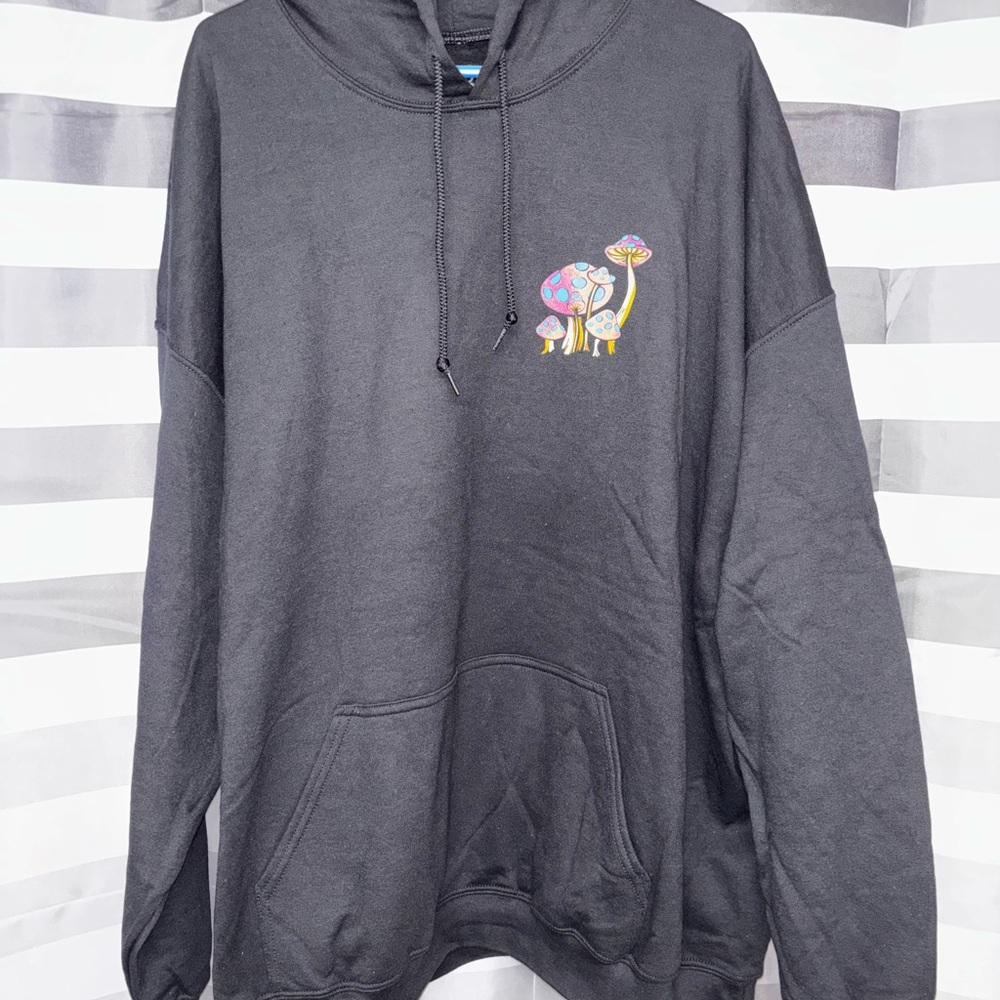A Lab Black Graphic Hoodie for Men New - Picture 2 of 5